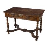 A William & Mary inlaid marquetry Side Table,