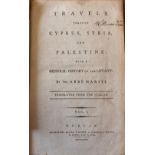 Travels: Savary (Mr.) Letters on Egypt, 2 vols. 8vo D. 1787. First Dublin Edn., 3 fold.