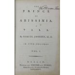 Dublin Printings: Johnson (Samuel) The Prince of Abissinia, A Tale 2 vols. in one, 12mo D.