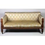 A fine quality mahogany framed Nelson period Sofa,