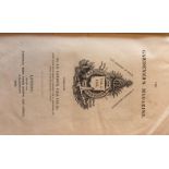 Loudon (J.C.) The Gardener's Magazine, 3 vols. L. 1826 - 1828, wood-cut illus. thro-out, cont. hf.