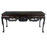A fine quality Irish 19th Century mahogany Side Table,