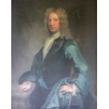18th Century Irish School Three quarter length, "Portrait of a Gentleman Col. E.