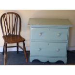 A 19th Century mahogany Linen Press, with panel door,