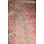 A large Feraghan Wool Carpet, semi-antique,