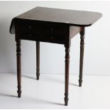 A Regency period mahogany drop leaf Table,