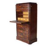 A fine quality 19th Century rosewood Bureau Abbatant,