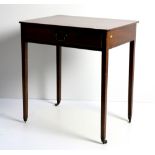 A 19th Century Irish mahogany Side Table,