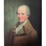 18th Century Irish School in the Style of Gilbert Stewart "Portrait of John Flood of Flood Hall,