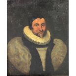 Late 16th / early 17th Century English School "Right Reverend Thomas Godwin," O.O.C.