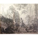 Piranesi, 18th Century Italian "Large Classical Scene,