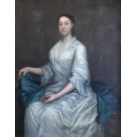 Early 18th Century Irish School "Portrait of Mrs.