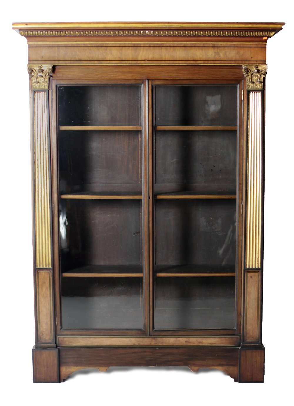 A fine quality Regency period Bookcase or Display Cabinet, in the manner of Seddon,