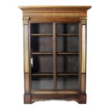 A fine quality Regency period Bookcase or Display Cabinet, in the manner of Seddon,