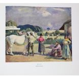 Horses & Sport - A.J. Munnings, R.A. Pictures of Horses and English Life, lg. 4to L. 1939.