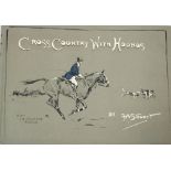 Illustrated Hunting: Stewart (F.A.) Cross Country With Hounds, oblong folio L.