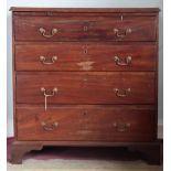 An important late 18th Century / early 19th Century Irish mahogany Chest,