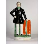 [O'Connell (Daniel)] A large Victorian period Staffordshire Figure of Daniel O'Connell,