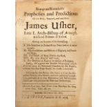 Possibly Unique Issue Ussher (James) Strange and Remarkable Prophesies and Predictions of the Holy,