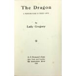 Inscribed for 'Nu' Gregory (Lady). The Dragon. A Wonder Play in Three Acts. Putnam, NY & L. 1920.