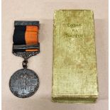 Medal: War of Independence, [Cogadh na Saoirse] with black and amber ribbon, in original box,