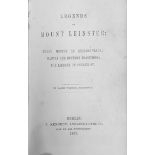 [Kennedy (Patrick)] 'Harry Whitney', Legends of Mount Leinster, sm. 8vo D. 1855. First Edn., orig.