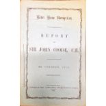 Scarce Provincial Printing Pamphlet: River Bann Navigation - Report of Sir John Coode, c.E.