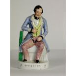 [O'Brien (William Smith)] A rare 19th Century Staffordshire Figure of William Smith O'Brien,