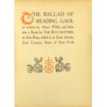 Wilde (Oscar). The Ballad of Reading Gaol. Conceptions [i.e. plates] by John Vassos.