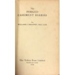 Casement: Maloney (Wm. J.) The Forged Casement Diaries, D. 1936. First Edn.; Spindler (Capt.