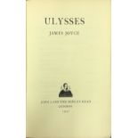 First English Trade Edition of Ulysses Joyce (James) Ulysses, 4to L.