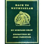 Shaw (Geo. Bernard) Back to Methuselah, illus. by John Farleigh, folio N.