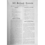 Lady Gregory's Copy O'Grady (Standish)ed. All Ireland Review Vol. 1 - No. 1 (Jan. 6th 1900) - Vol.