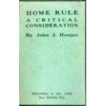 Home Rule: The New Home Rule, and Its Contemporary Associations and Considerations. 8vo D.