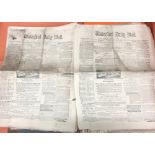 The Clonmel Advertiser, 1823-1824 A bound folio Volume,