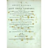 [Russell (Francis)] A Short History of the East India Company..., lg. 4to, L.