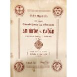 G.A.A. Football 1952: Ath Imirt Craobh Peile na hEireann, Meath v. Cavan, All-Ireland Replay, 8vo D.