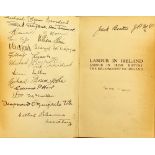 Association Copy Connolly (James). Labour in Ireland. Maunsel & Roberts 1922.