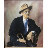 C. Mac Mahon, 20th Century Irish School "James Joyce," O.O.C.
