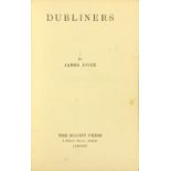 Joyce (James) Dubliners, 8vo L. (The Egoist Press) 1922, Second Edn., hf.