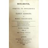 Edgeworth (Maria) Early Lessons, 4 vols. 16mo L. 1829. Eleventh Edn., & Sixth Edn.