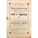 1934 Munster Hurling Championship G.A.A.