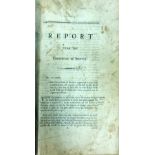 1798: Report from the Committee of Secrecy, folio 1798, Sole Edn., with fold.