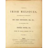 Binding: Moore (Thomas) A Selection of Irish Melodies, with Music by Sir John Stevenson. Ed.