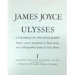 Facsimile of "Ulysses" Joyce (James) Ulysses, A Facsimile of The Manuscript. 2 vols.