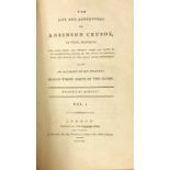 Defoe (Daniel) The Life and Adventures of Robinson Crusoe of York, Mariner, 3 vols. L.