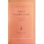 Larbaud (Valery). Lettres a Andre Gide.