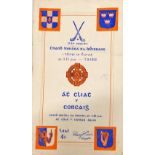 1952 All-Ireland Hurling Final G.A.A.