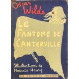 Wilde (Oscar). Lettres, 2 vols, in French, trans. by Henriette de Boissard, Paris, orig.