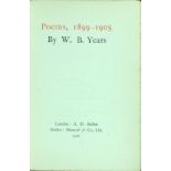 Yeats (W.B.). Poems. L.